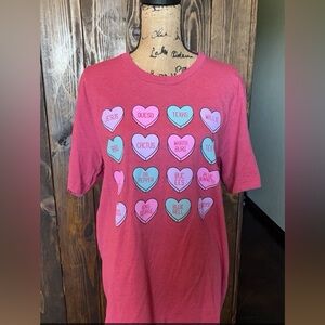 Heart TX tee